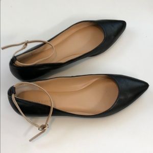 Banana Republic ankle strap flats